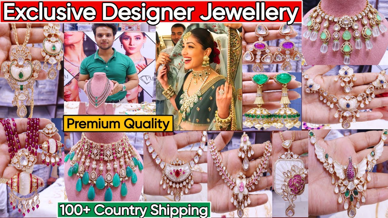 Premium Celebrity Designer Moissanite Jewellery Collection 2025 | Exclusive Imported Jewellery Delhi