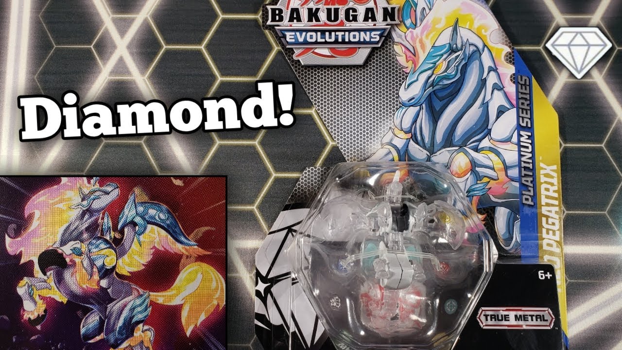 Bakugan Platinum Diamond Neo Pegatrix Opening!! (Evolutions)