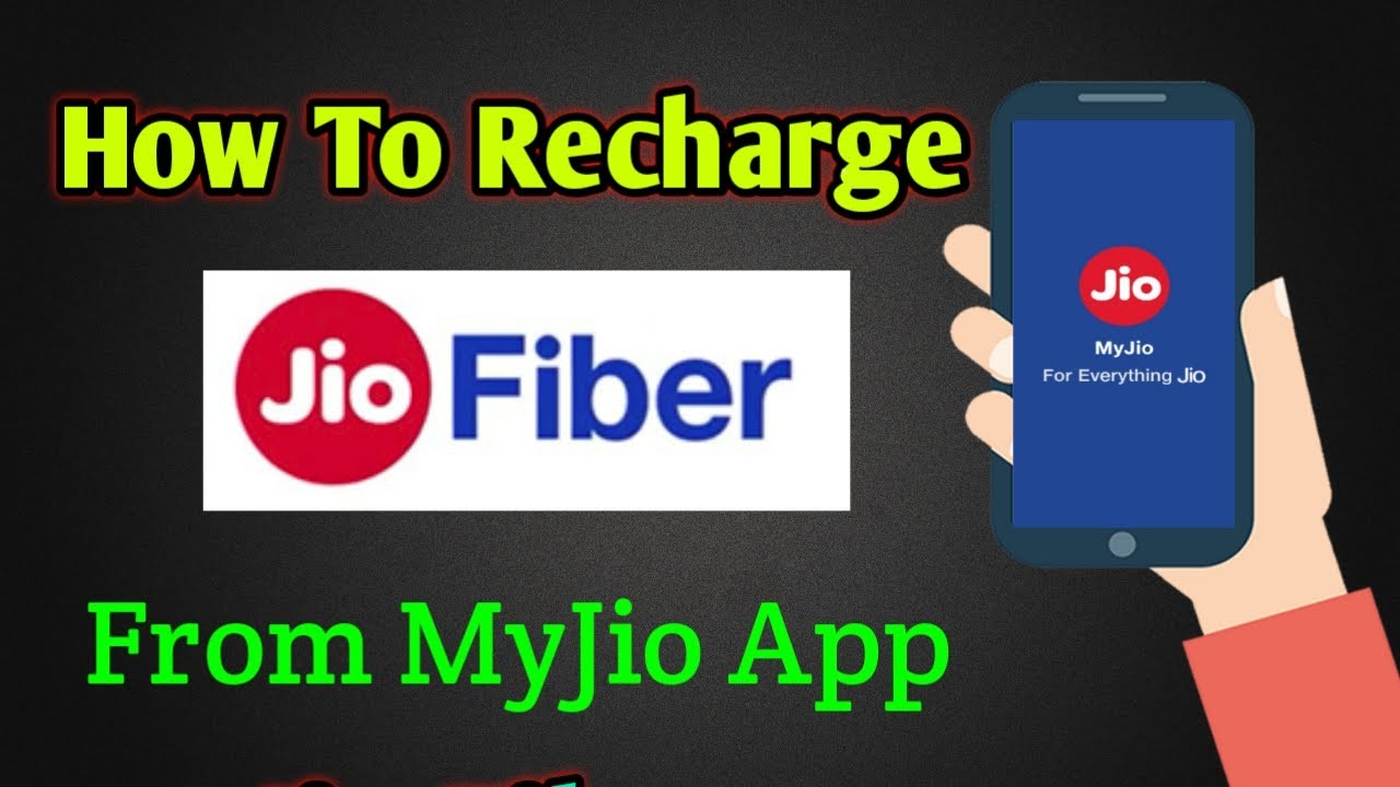 How To Recharge Jio Fiber Using MyJio App | Recharge Jio Fiber Account Using My Jio App | TECHOFIRE
