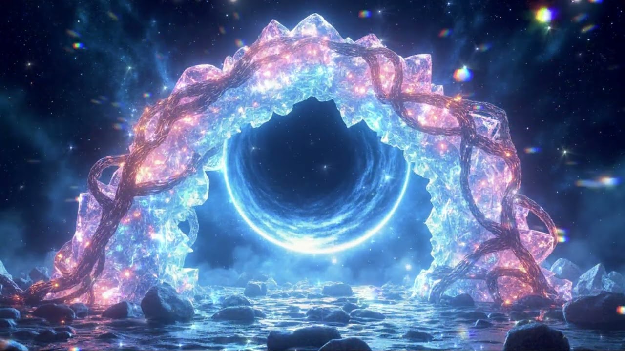 高維度能量清理 | 一聽就靜下來的宇宙頻率 | Crystal Portal｜Deep Calm Frequency Space