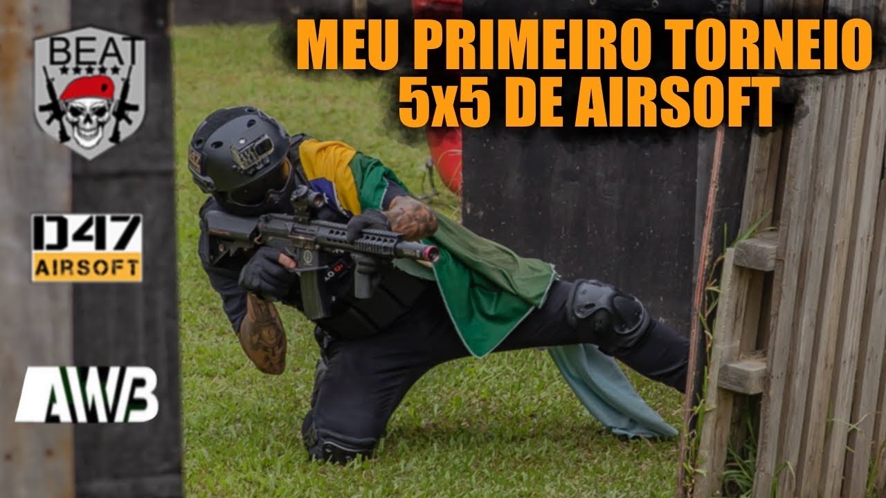 MINHA PRIMEIRA COMPETIÇÃO DE AIRSOFT 5X5 - AWB NO DISTRITO 47 AIRSOFT - NEPTUNE 10