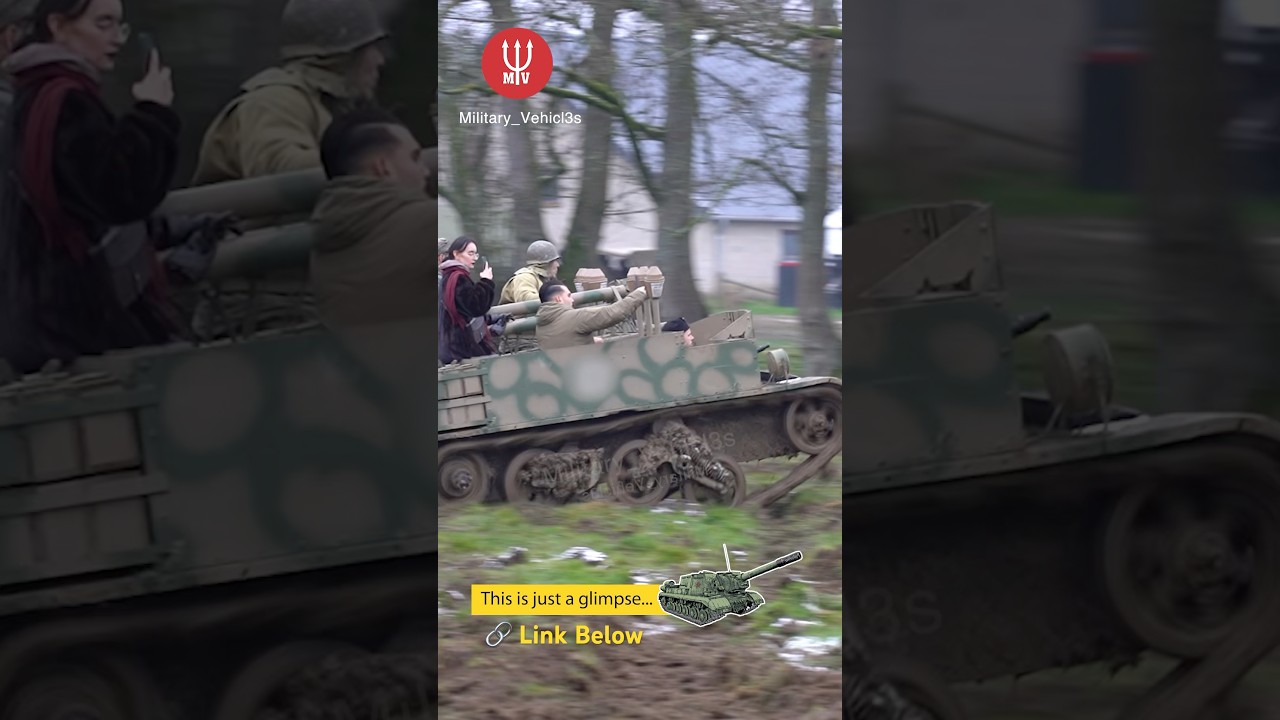 WWII Vehicles In Action ❄️ 🎥 Link in description 🔗 #ww2 #military #vehicles #army #ww2 #wwii #war