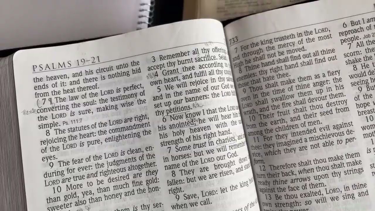 Psalm 20 Englisch 