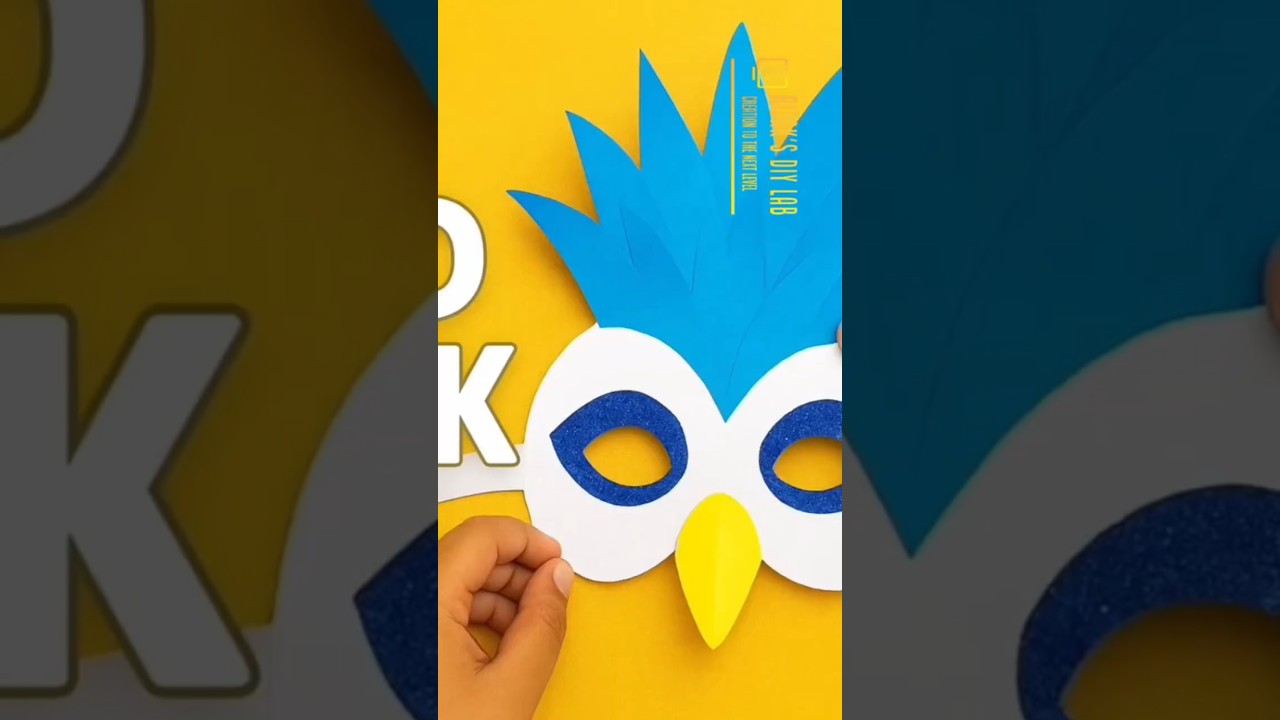 “Made this bird mask by hand. Weird? Maybe. Powerful? Definitely.” 🐦🔥