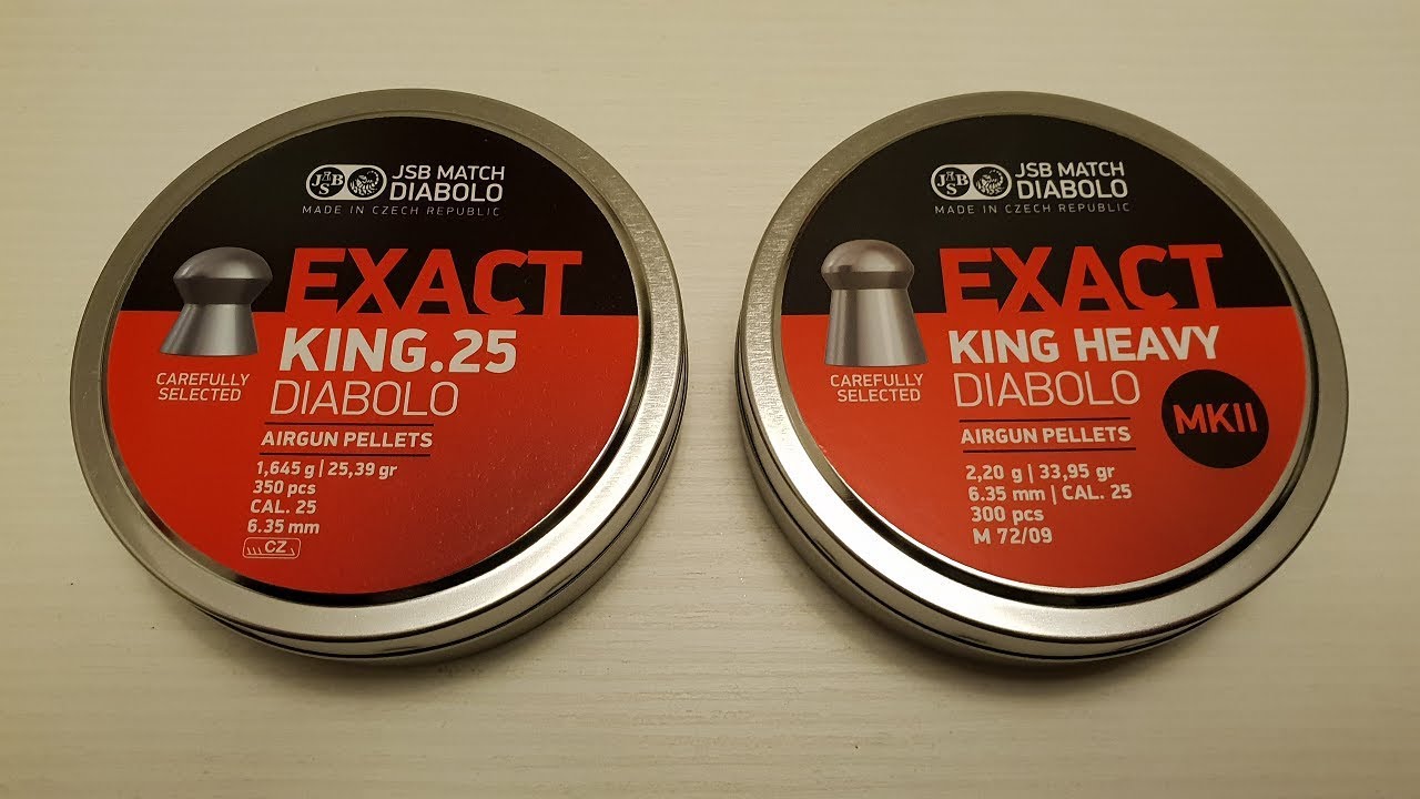 JSB Exact King vs. Exact King Heavy