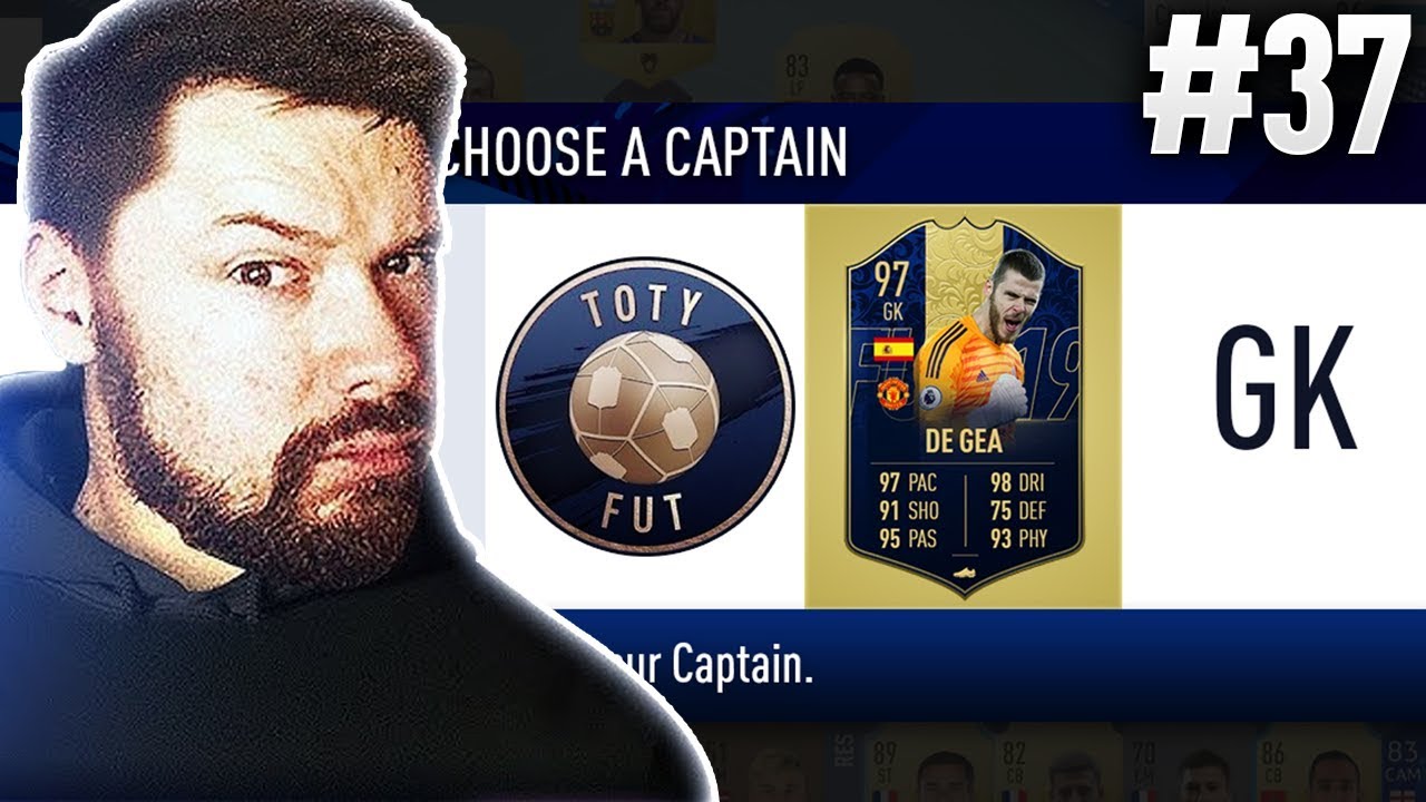 WE GOT 97 TOTY DE GEA! - #FIFA19 ULTIMATE TEAM DRAFT TO GLORY #37