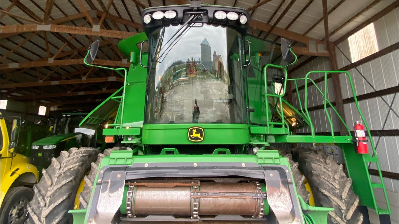 John Deere 9770 STS,2011,Уход фермера на пенсию