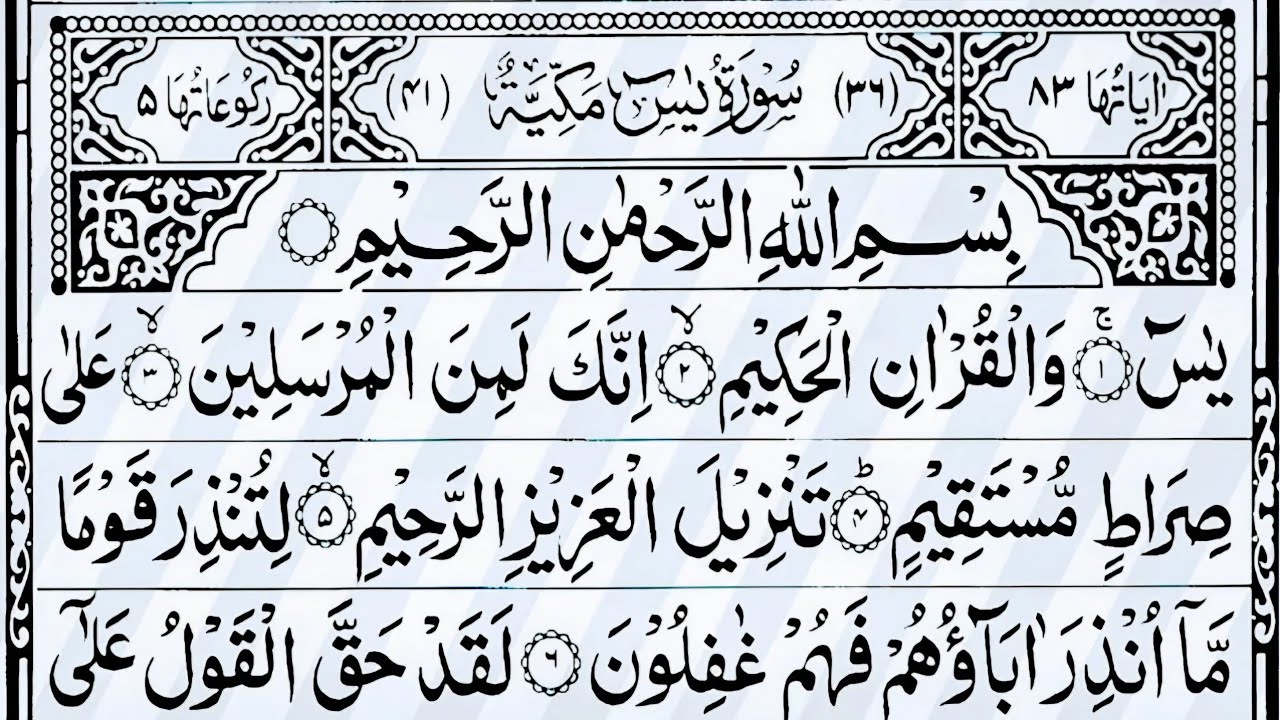 Surah Yasin ❤️🎉😍 Rizq mein Barkat aur Pareshaniyon se Najaat ke liye Wazifa | Hafiz Farid (366)