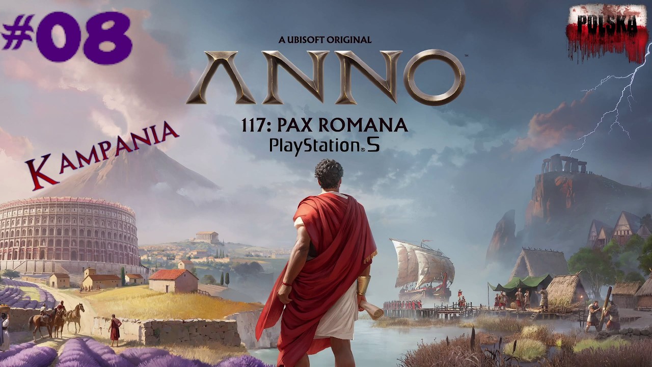 Anno 117 Pax Romana PL #8 Kampania - 🏛️ Wizyta prawej ręki cesarza i pierwsza potyczka🏛️