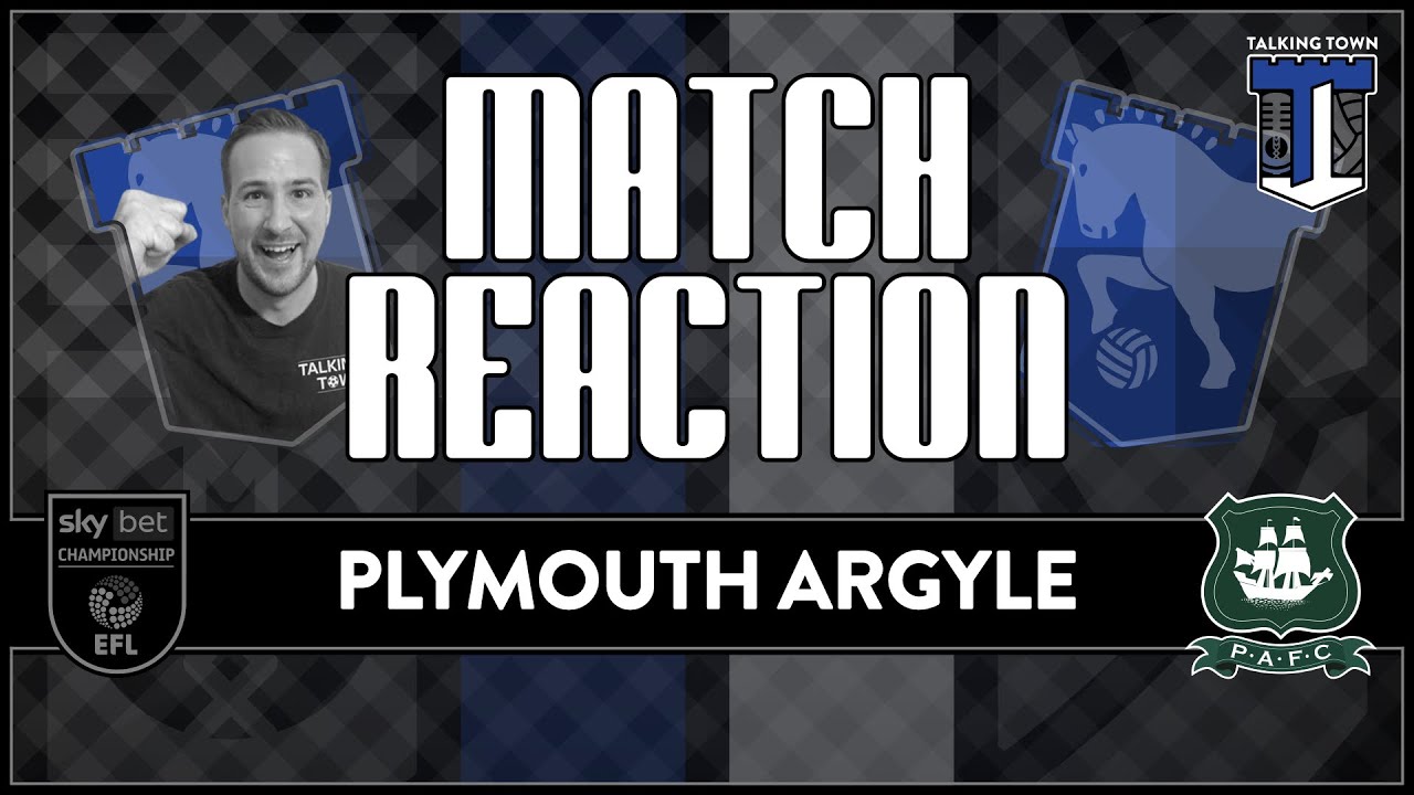 #itfc LIVE Match Reaction - Plymouth 0 V 2 Ipswich Town -Town move into second place