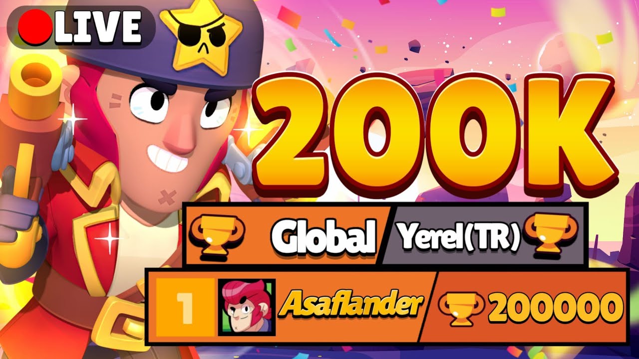 🔴PUSH 200k🏆 Brawl Stars