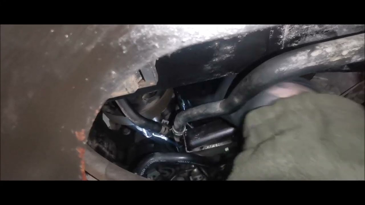 Pré Vidange et vidange moteur Nissan Navara V6 DCI D40 SYNTIX PARTIE 3