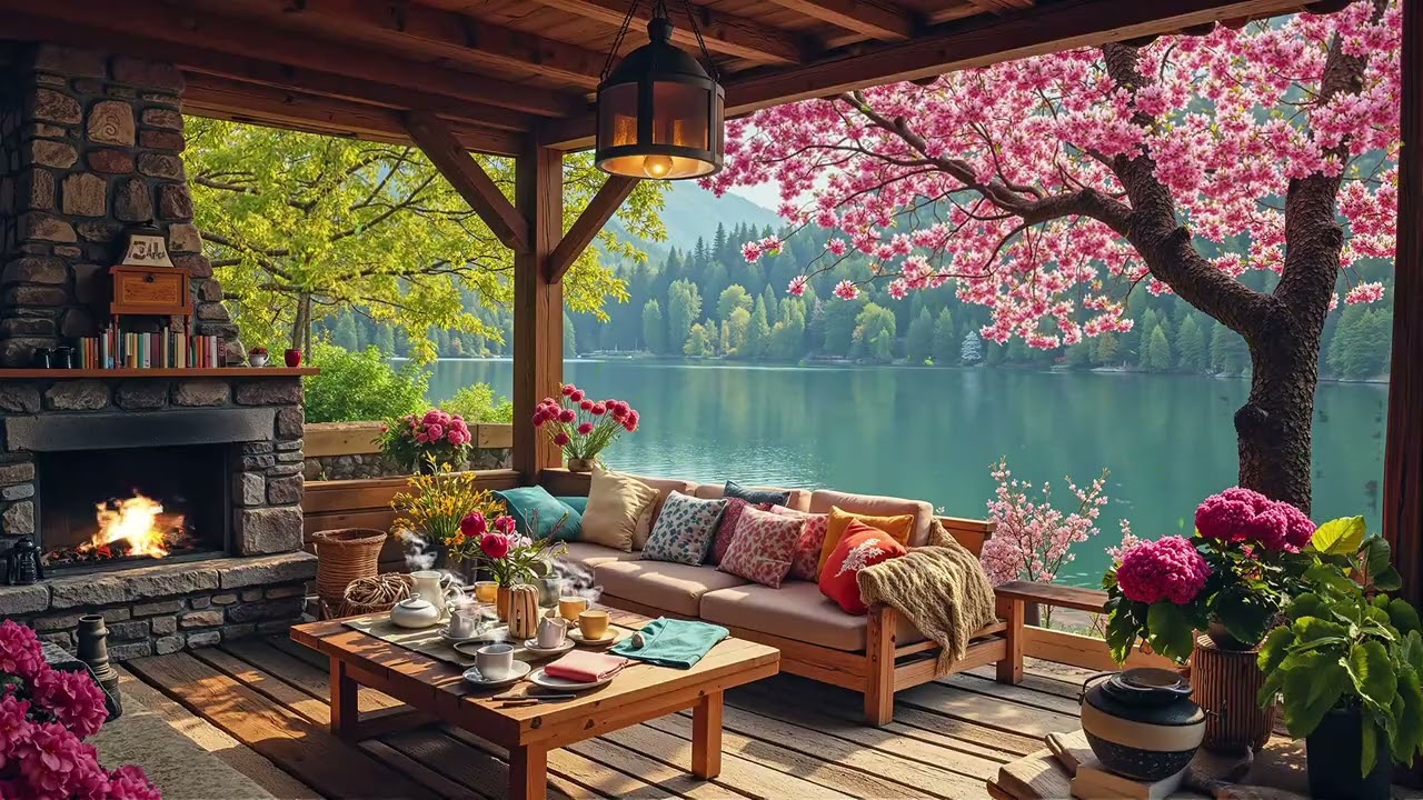 🌸 Spring Morning Coffee Jazz ☕ Smooth Jazz Music for Fresh Days, Calm Focus & Cozy Cafés
