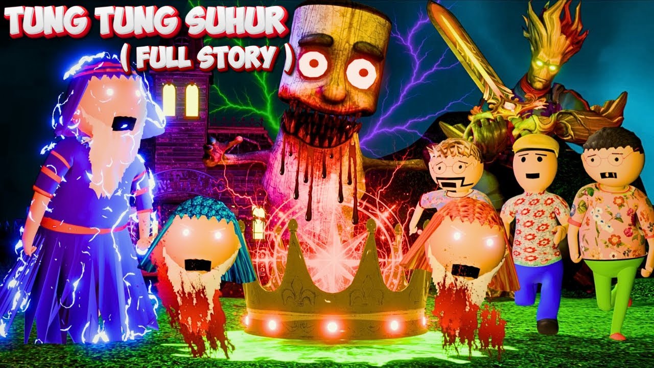 TUNG TUNG SAHUR  (FULL STORY)| Gulli Bulli | MAKE JOKE OF HUNTED