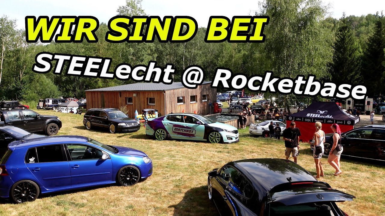 Wir sind bei Steelecht Rocketbase, was für ein Mega Treffen