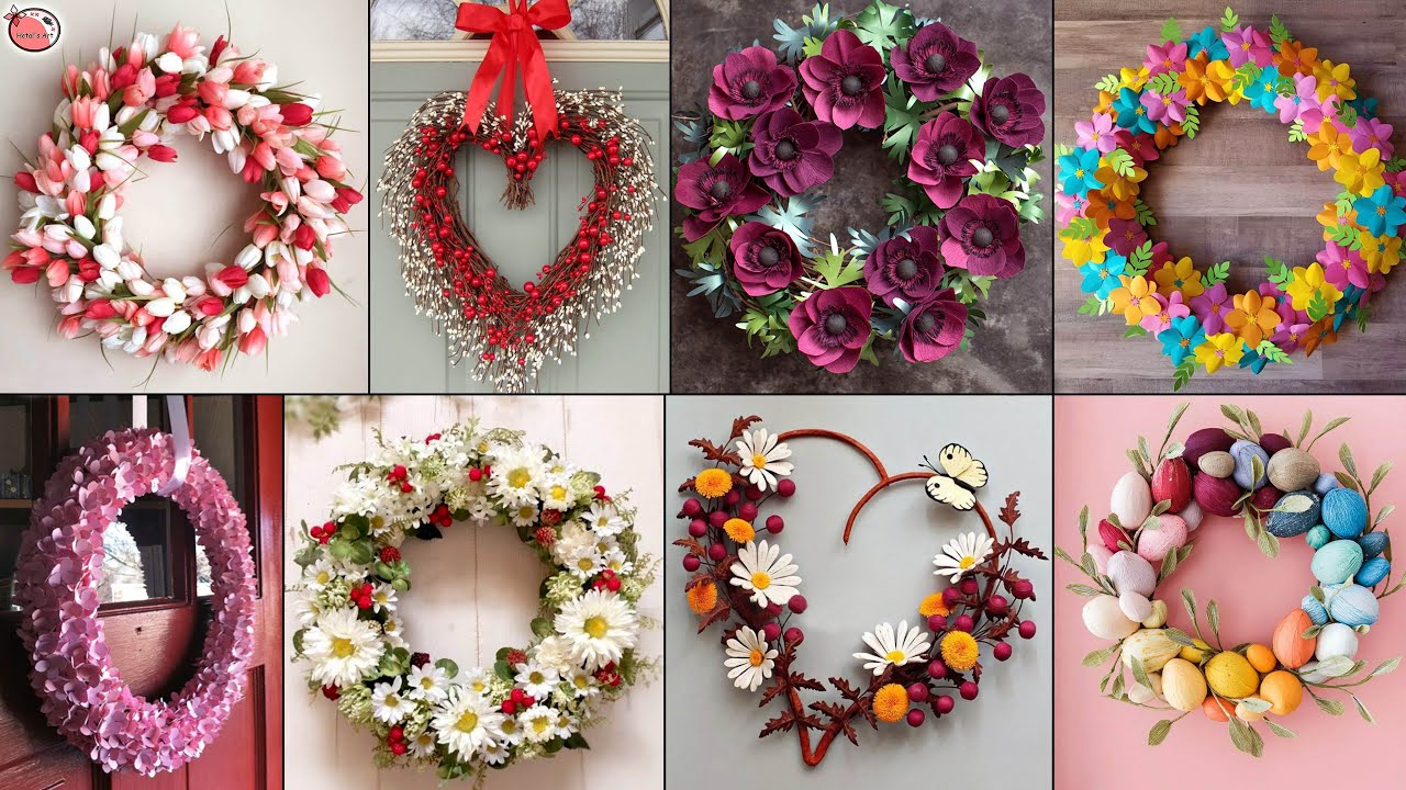 8 Quick Easy!!.. DIY Paper Wall Hanging Idea - DIY Room Decor