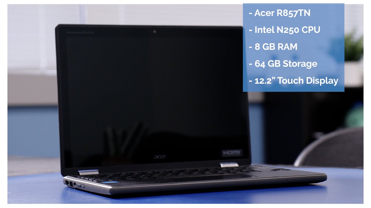 Распаковка Chromebook Acer R857TN