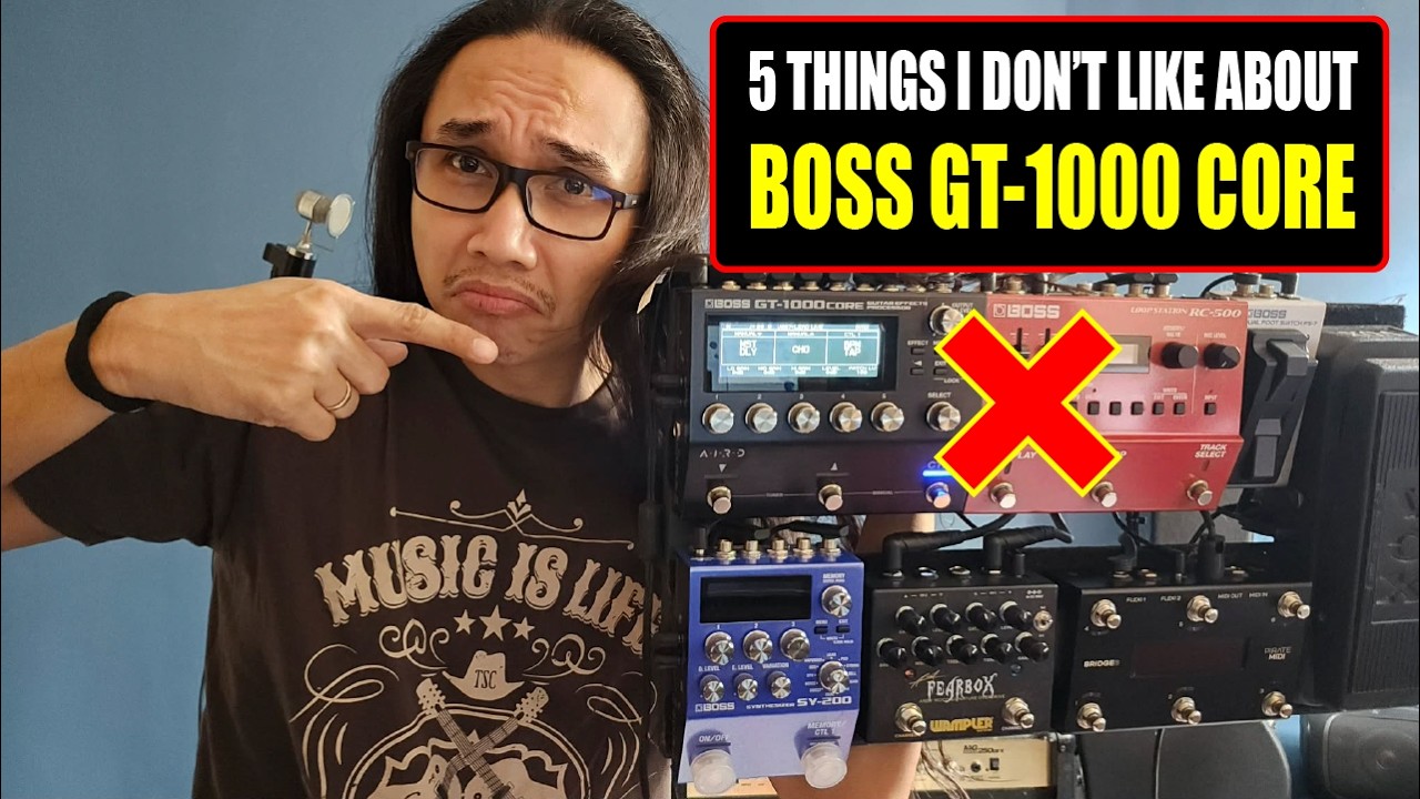 5 THINGS I DON'T LIKE ABOUT THE GT1000 CORE