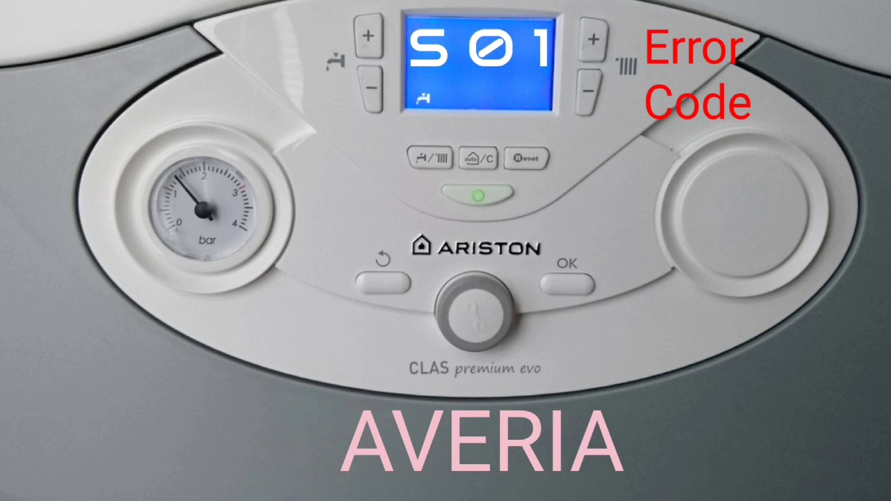 ARISTON CLAS premium EVO err 501 o error S01