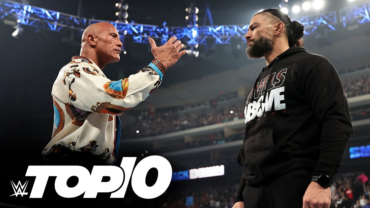 Самые шокирующие моменты Рока в роли финального босса: WWE Top 10, 21 апреля 2024 г.