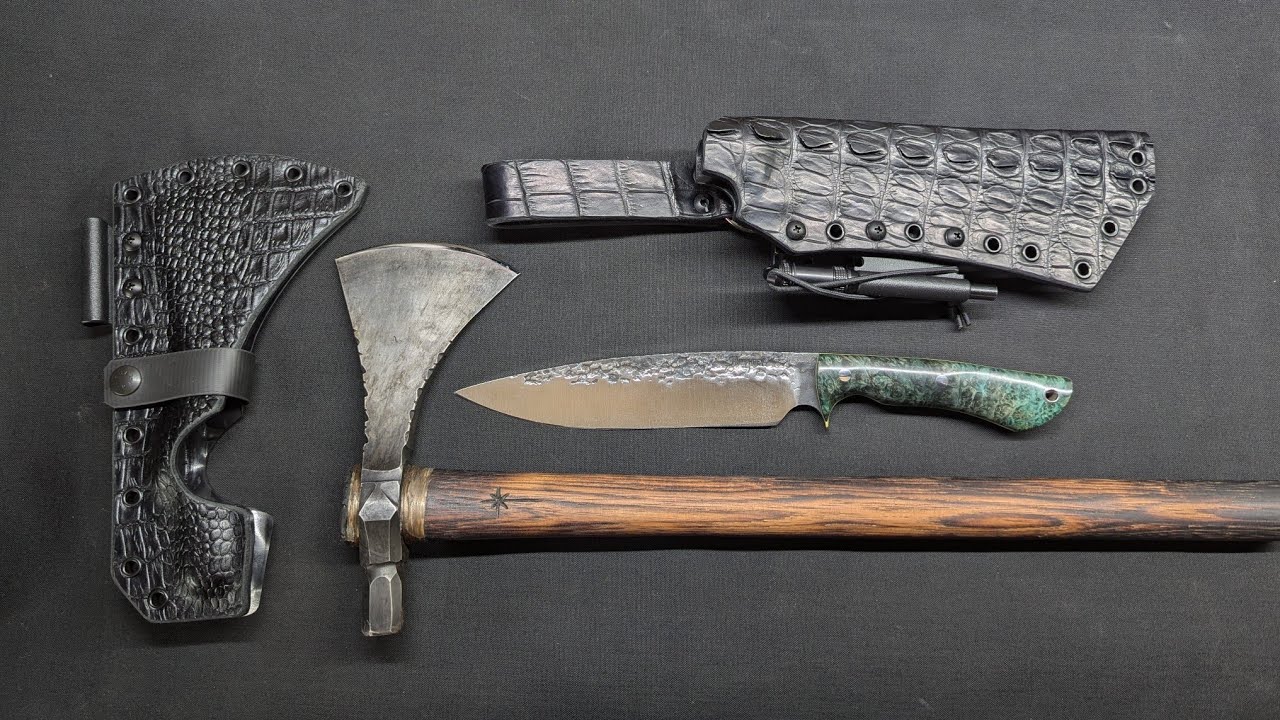 Custom Sheaths for Lon Humphrey Ranger and Mark McCoun Tomahawk