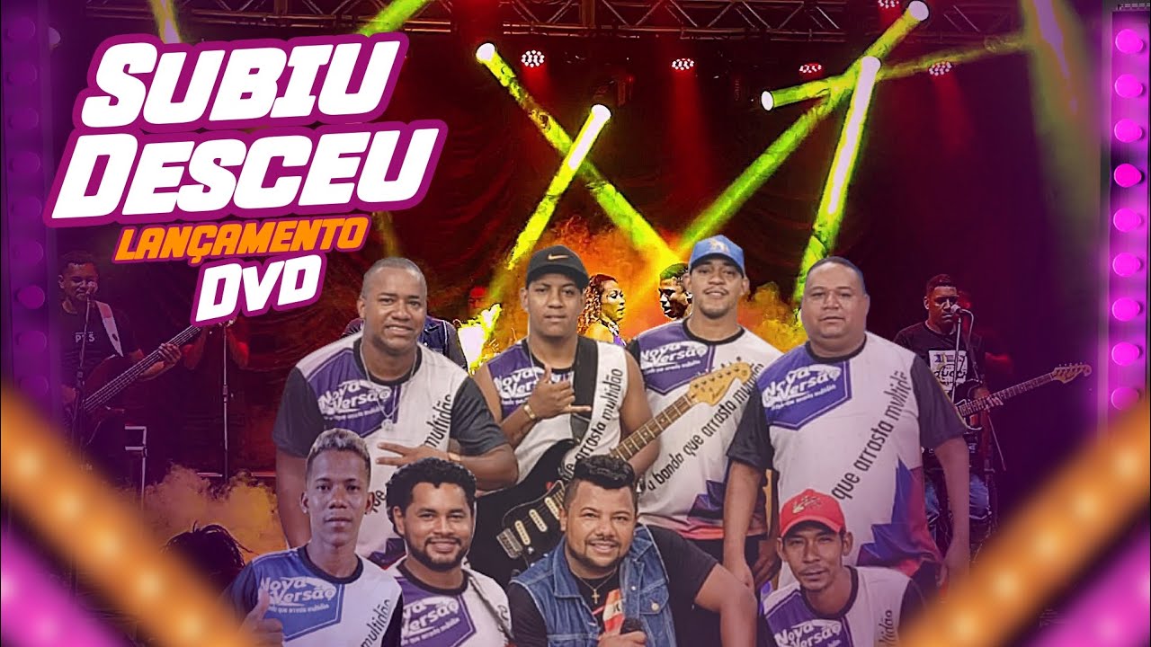 Banda Nova Vers&atilde;o - Subiu Desceu (DVD) Setembro 2023