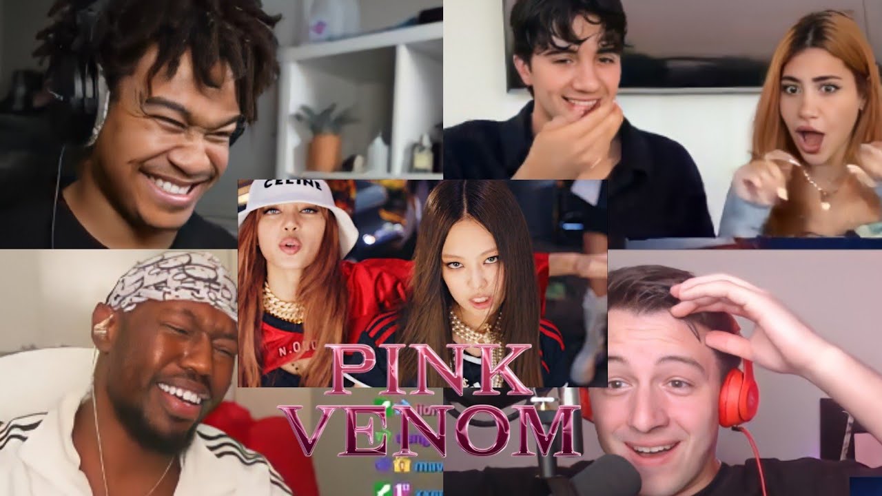 Reactions to Lisa and Jennie Pink Venom raps!!! (best reactions)