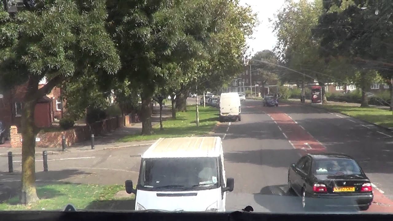 Number 5 Greater London Bus Canning Town to Romford Market via Barking