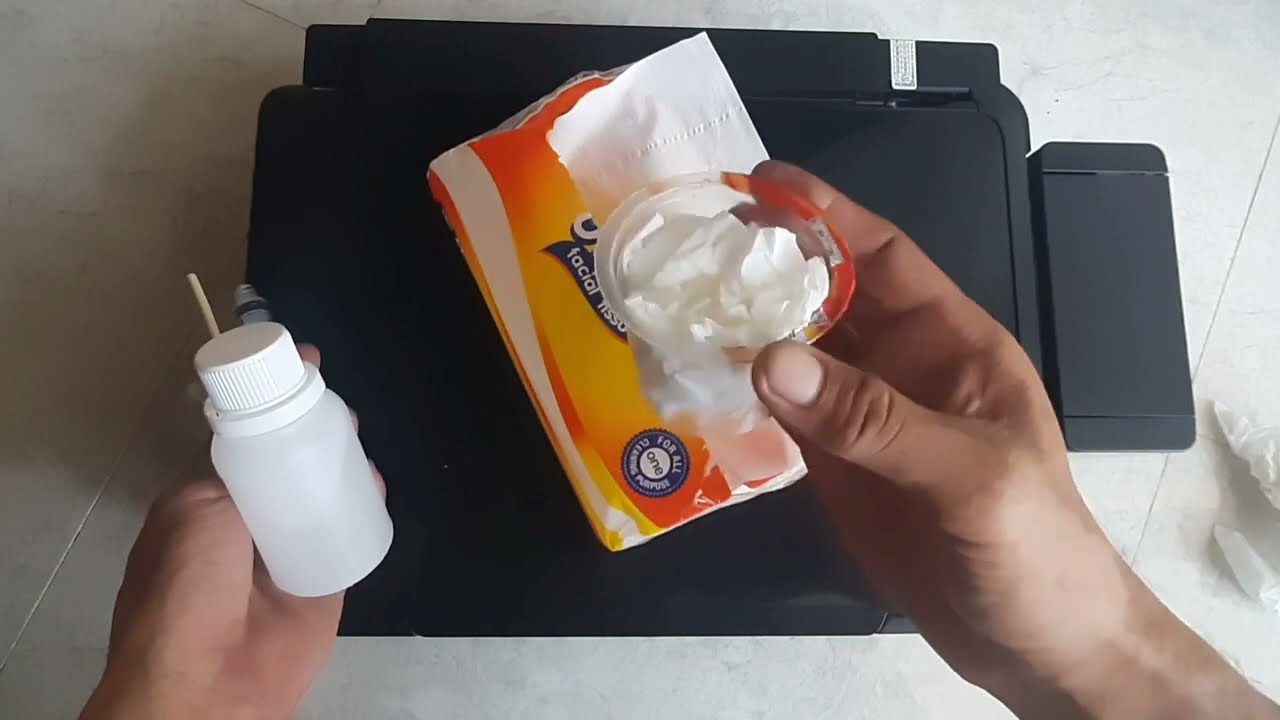 Cara Cleaning Head Printer Epson Pakai Cairan Head Cleaner