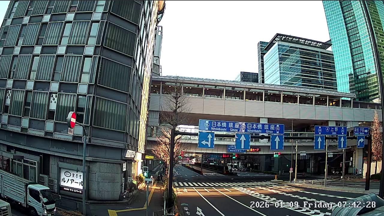 東京都港区新橋ライブカメラ Tokyo Minato Shinbashi Live Camera.world.cam