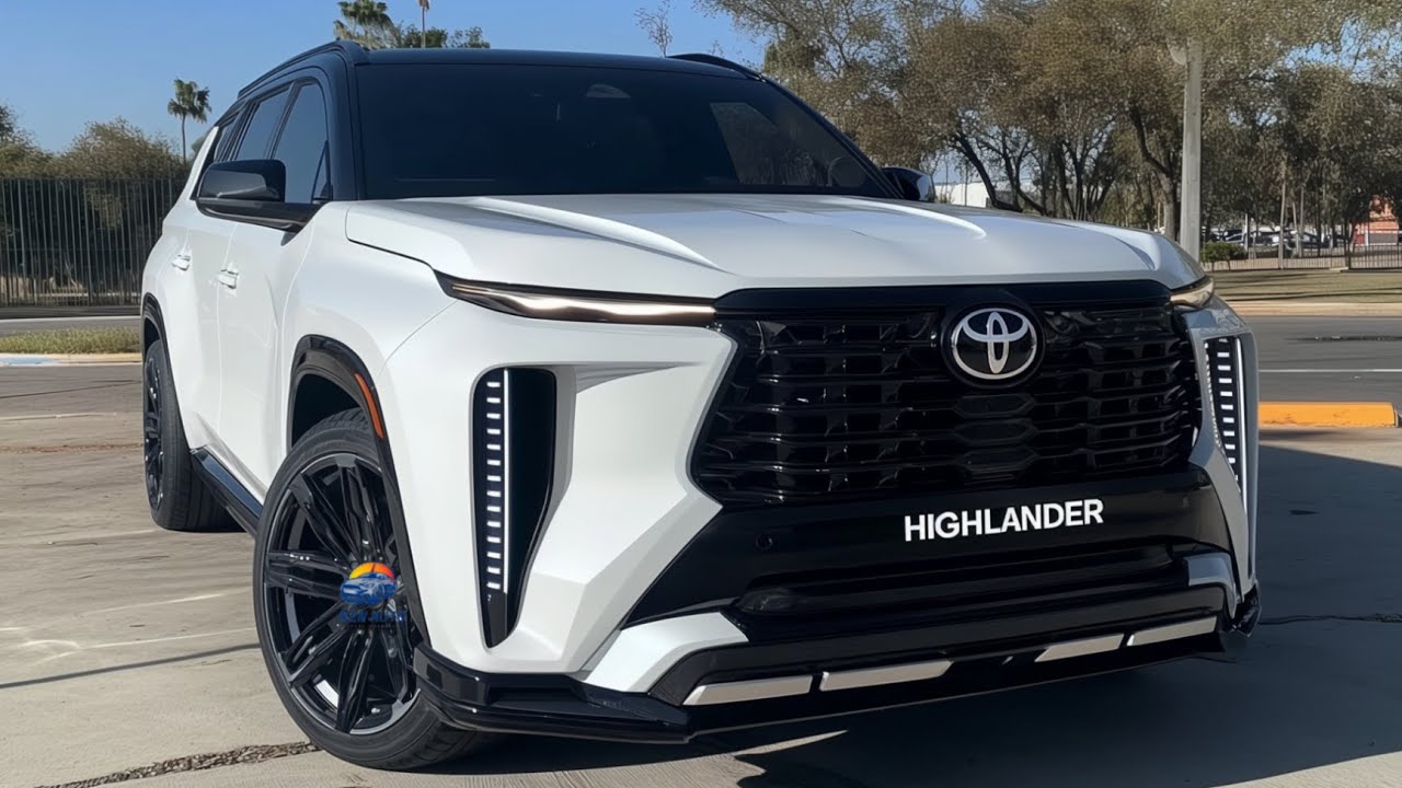 Представлен гибрид Toyota Highlander 2026 года — эффективность, мощность и стиль
