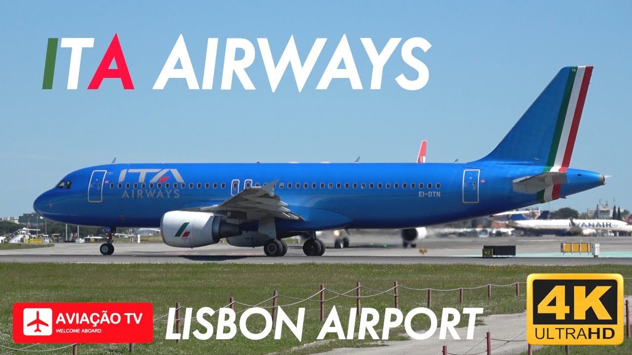 ITA Airways &bull; Airbus A320-216 &bull; EI-DTN &bull; Lisbon Airport