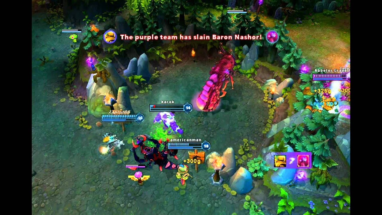 Blitzcrank Punches Baron