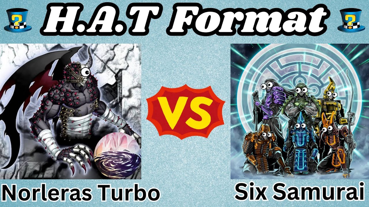 Norleras Turbo против Six Samurai! | Обзор повтора в формате HAT! | Yu-Gi-Oh! WCQ 2014