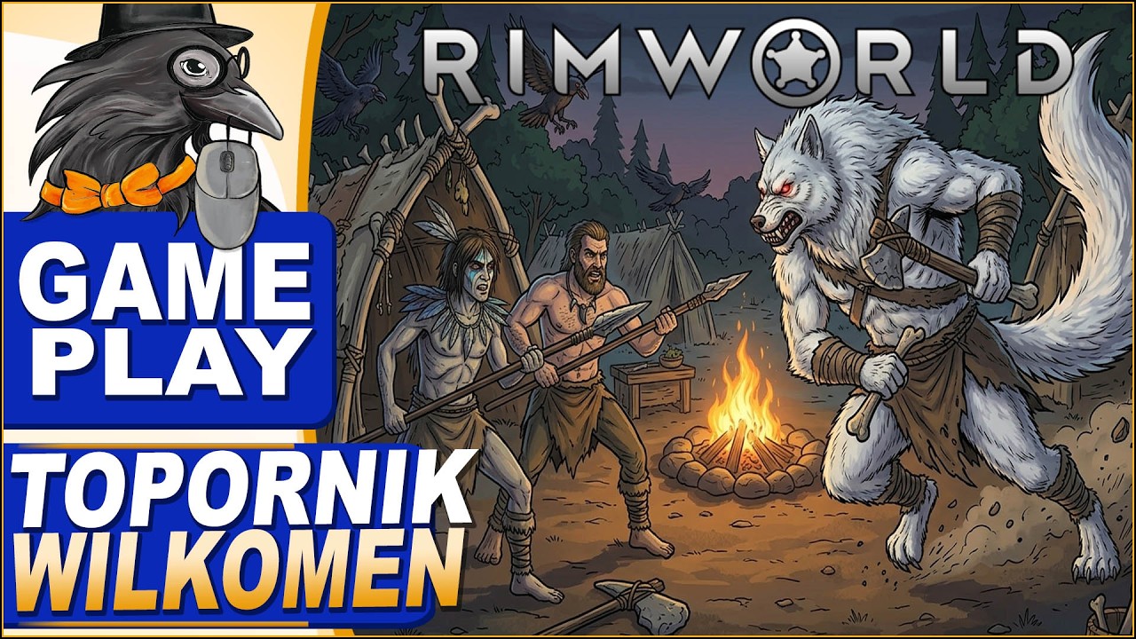 🐺 BESTIA Z TOPOREM ATAKUJE! 🪓 Przerażający piesołak u bram! | RimWorld #23