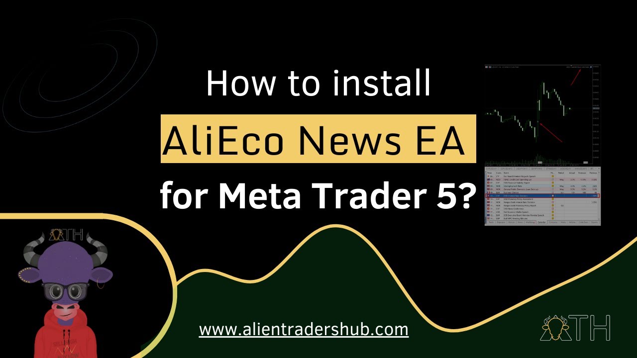 How to install and use AliEco News Expert Advisor for Meta Trader 5