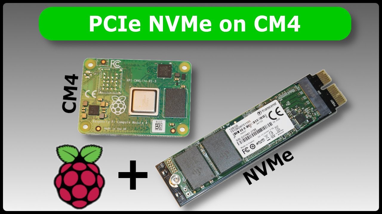 RPi Compute Module 4 + NVME (root filesystem)