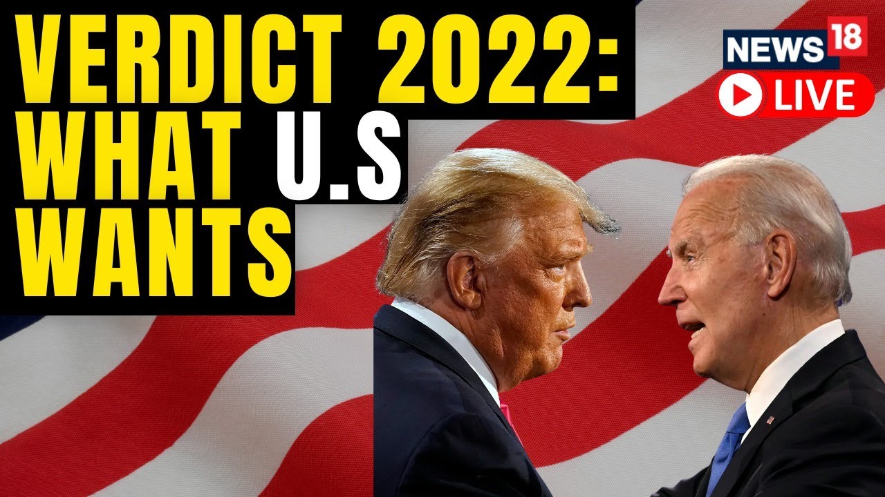 US Midterm Elections 2022 Results Live | America Votes To Decide Who Control Congress | News18 Live