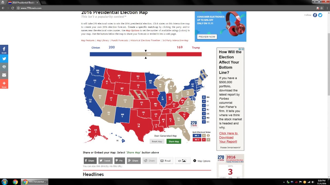 2016 Election Prediction