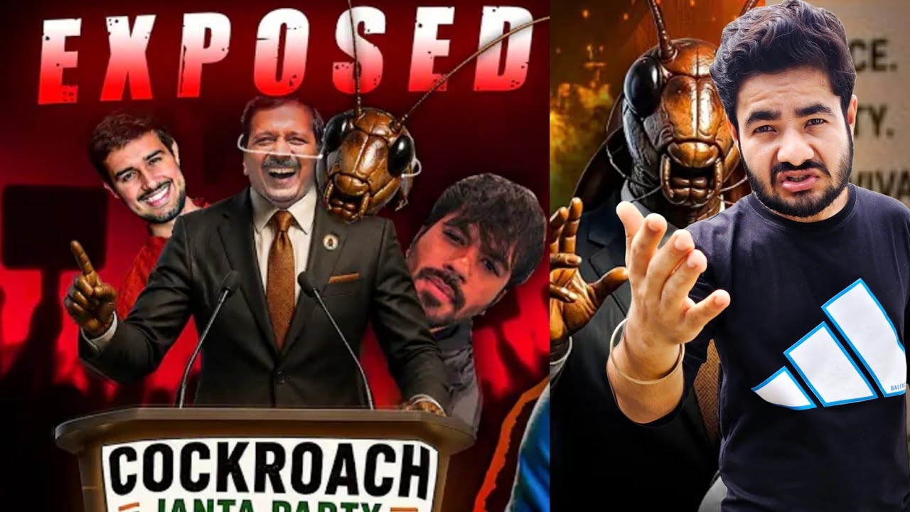 Cockroach Janata Party Exposed 🤡 | The SK Roast 
