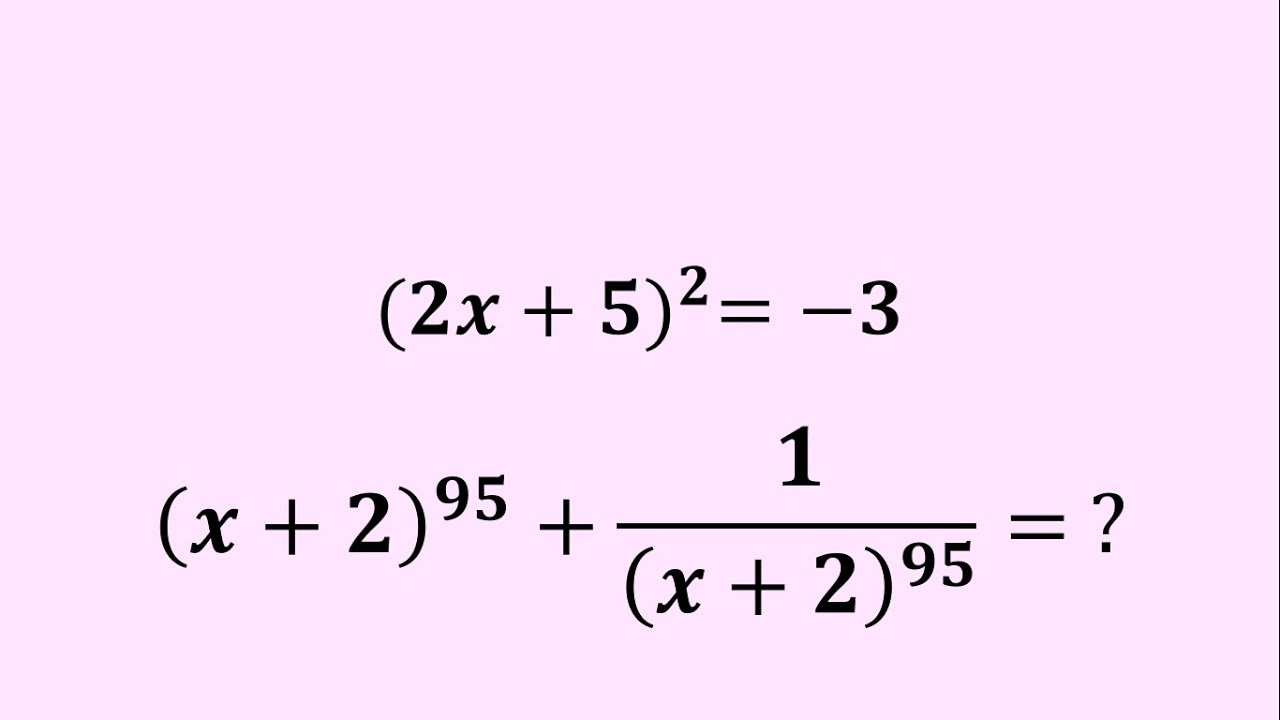 Mind Blowing Algebra Question | Math Olympiad
