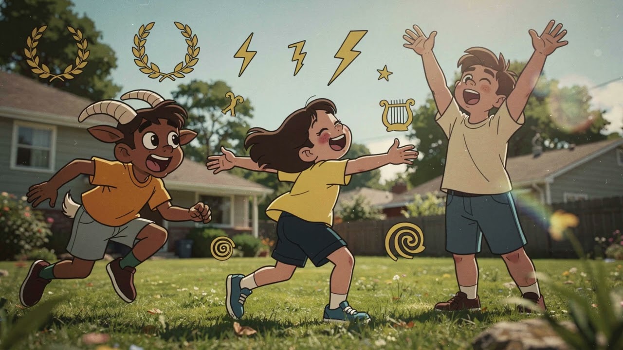 Mythology Movement 🏛️💃 | Ancient History Exercise for Kids | Greek Myths Active Learning