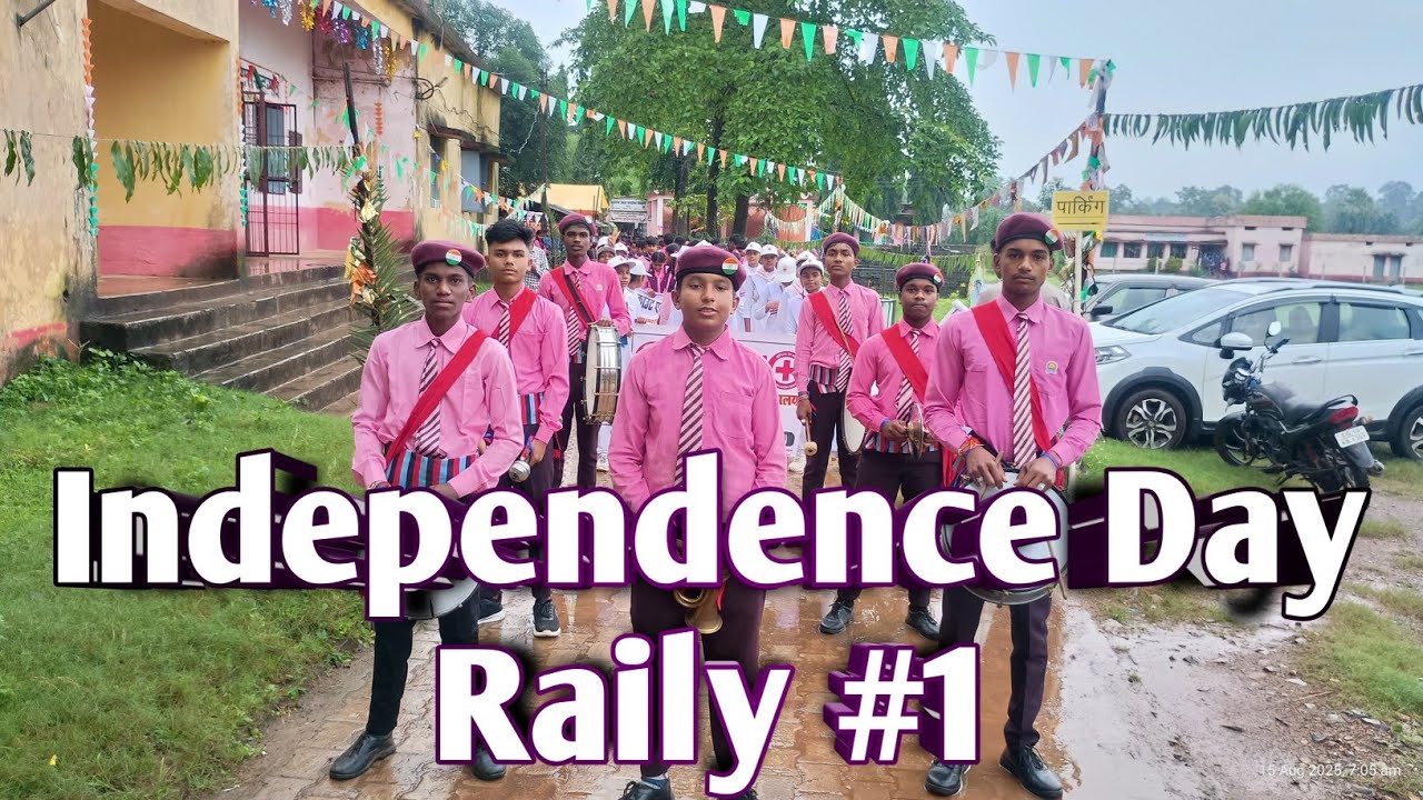 Raily Starts||छत्तीसगढ़||H. S. S. Badgaon|| #independenceday #2025 #new #video #trending