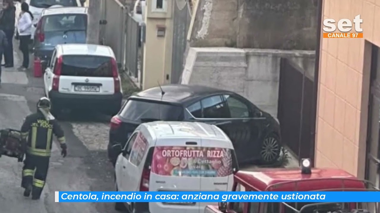 Centola, incendio in casa: anziana gravemente ustionata