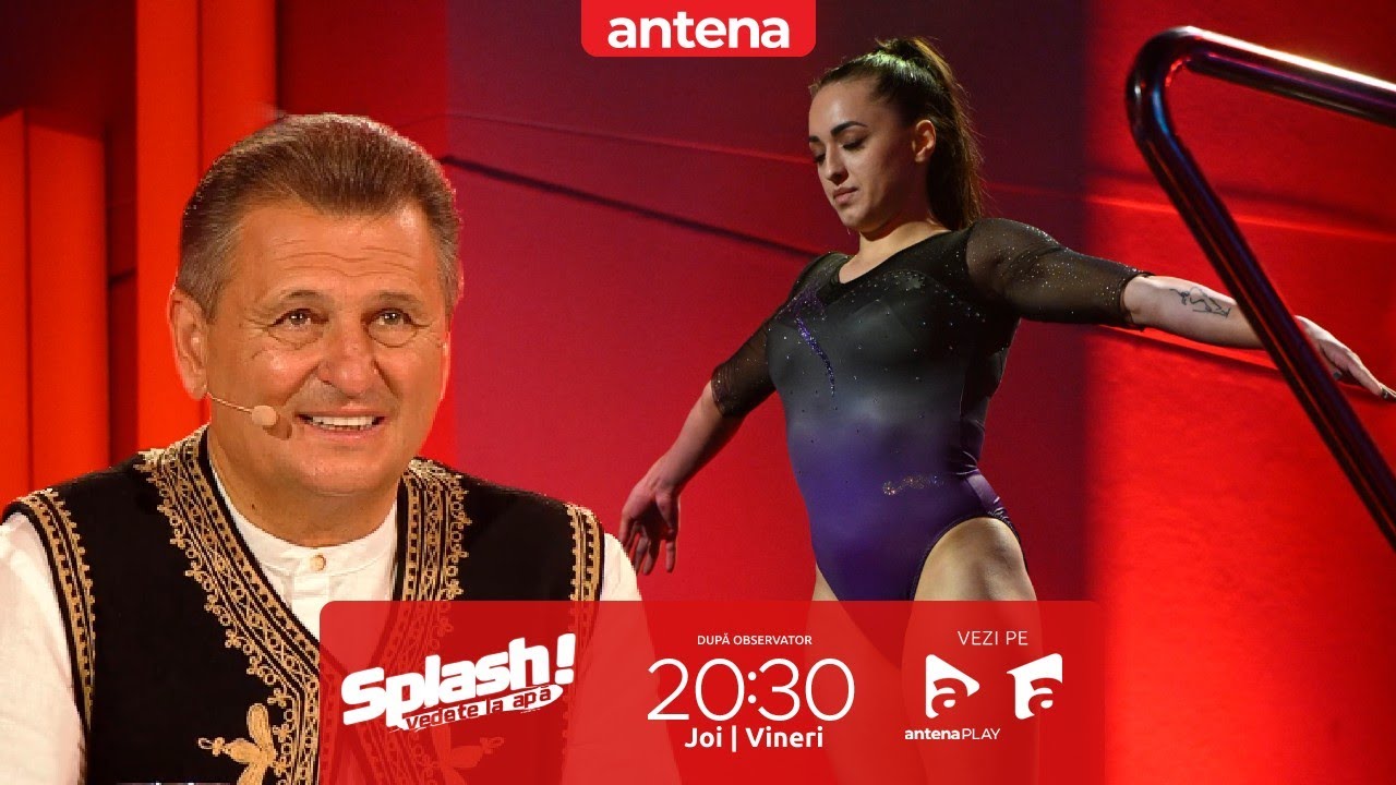 Larisa Iordache a acceptat provocarea de a sări de la platforma de 5 metri