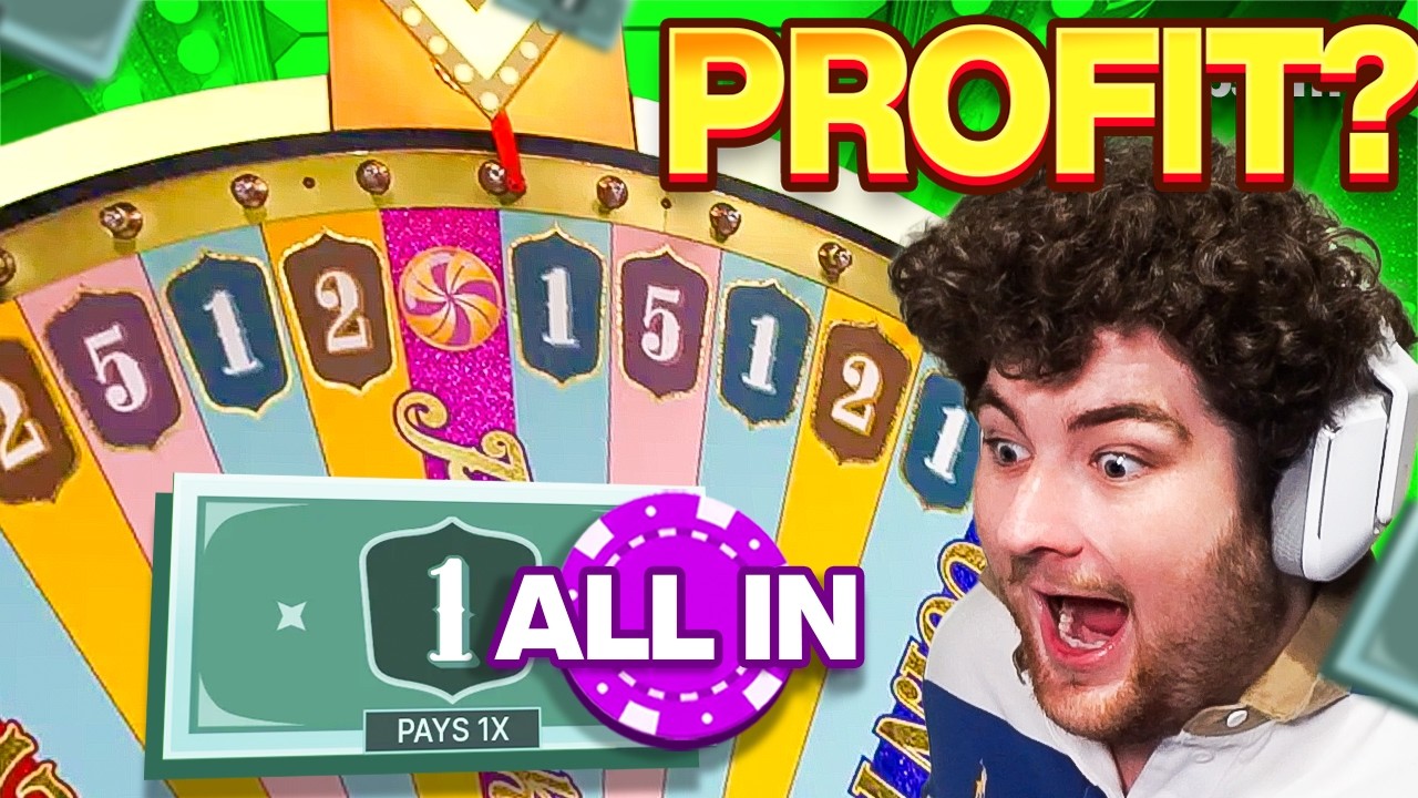 I HAD TO GO ALL IN ON CRAZYTIME! (GAME SHOW)