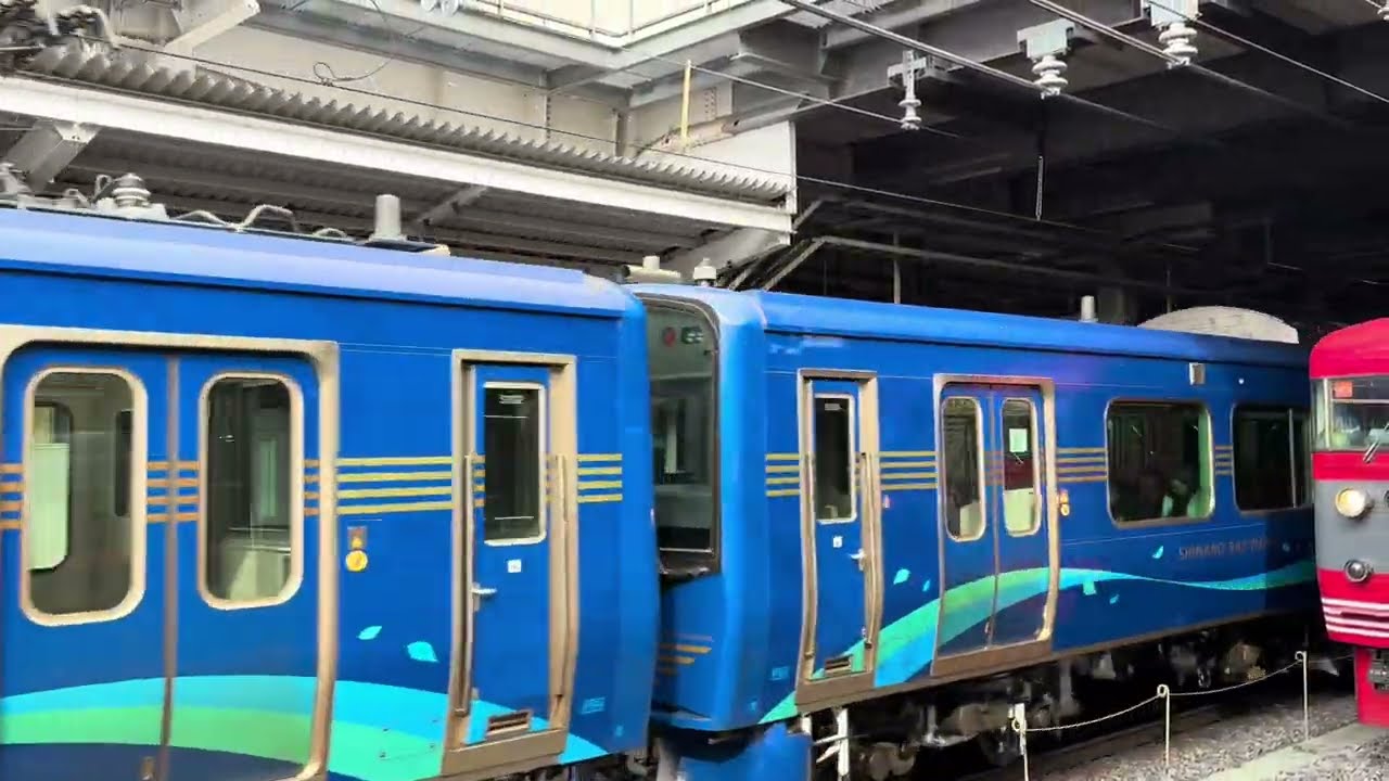 [2026]信越本線しなの鉄道しなの線長野駅で115系しなの色とSR1系快速軽井沢リゾート号