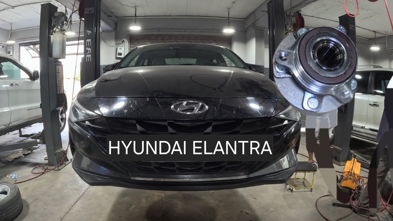 front wheel bearing replacement ... hyundai elantra 2017-2025 (torque specs)