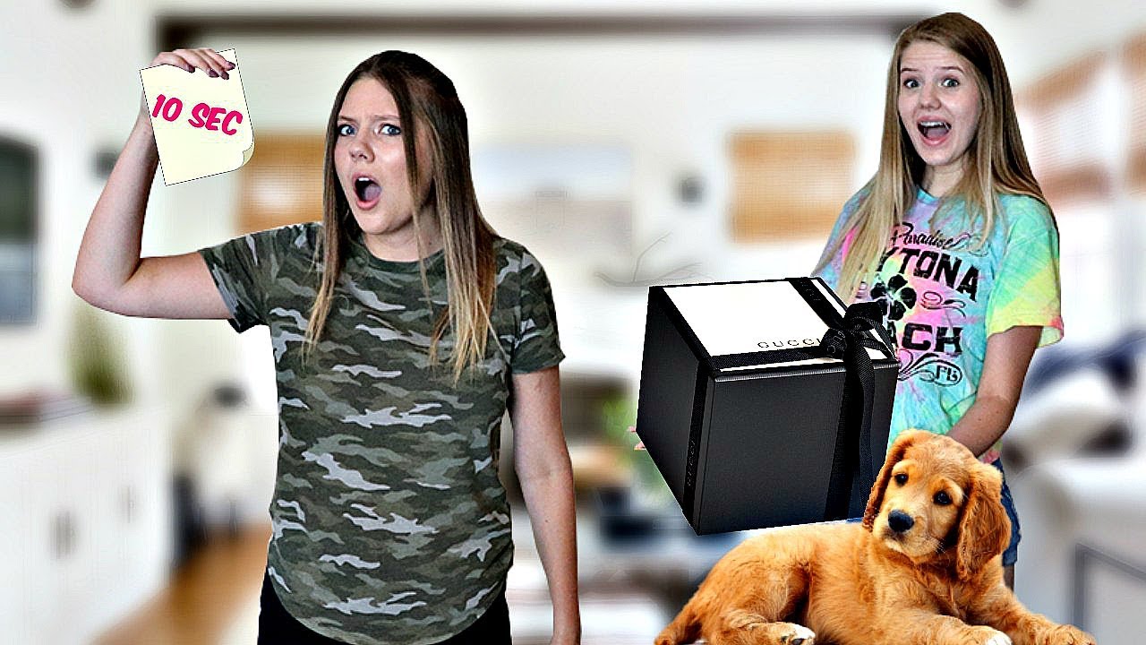 I´ll Buy Anything You Can Act Out Shopping Challenge