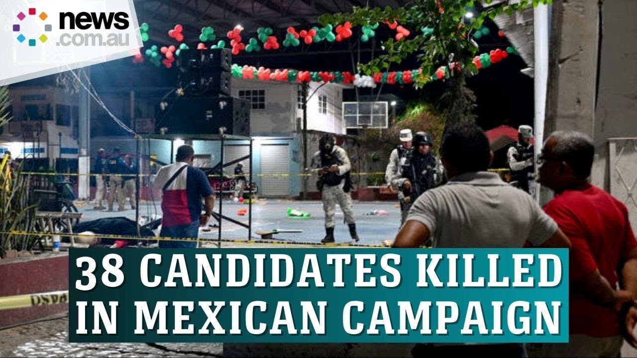 Mexico's largest-ever elections have seen the murders of 38 candidates